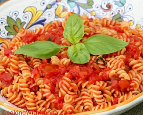 Fusilli al Pomodoro